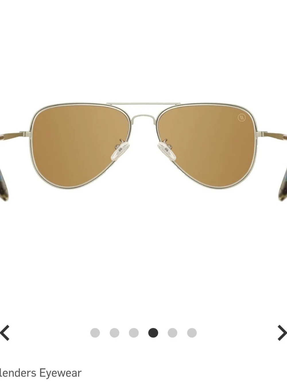 Men's Women's Unisex Blenders A Series Kiwi Dream Aviator Sunglasses Polarized